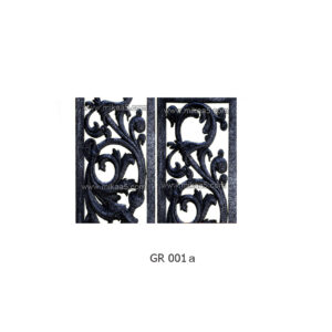 Home Decor with Exquisite Floral Design Grill