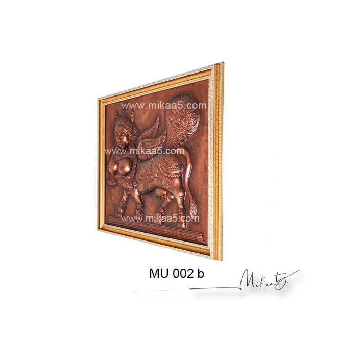 Traditional Kamadhenu wall mural - Image 2