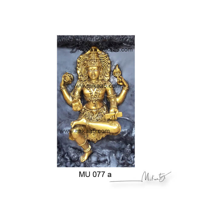 Lord Shiva Sitting Pose Mural - Image 2