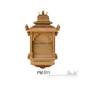 Small Temple For Home | Wall Mounted Pooja Shelf