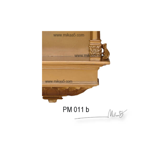 Small Temple For Home | Wall Mounted Pooja Shelf - Image 3