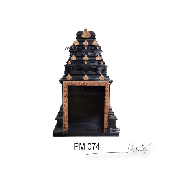 Beautifully designed pooja Mandapam suitable for small spaces