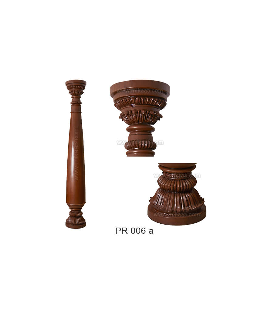 Chettinad woodenpillar homes