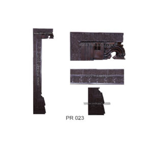 Home with Exquisite Mikaa5 Home Decor Pillar featuring the National Emblem