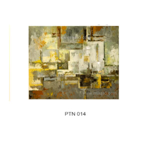 handcrafted abstract painting