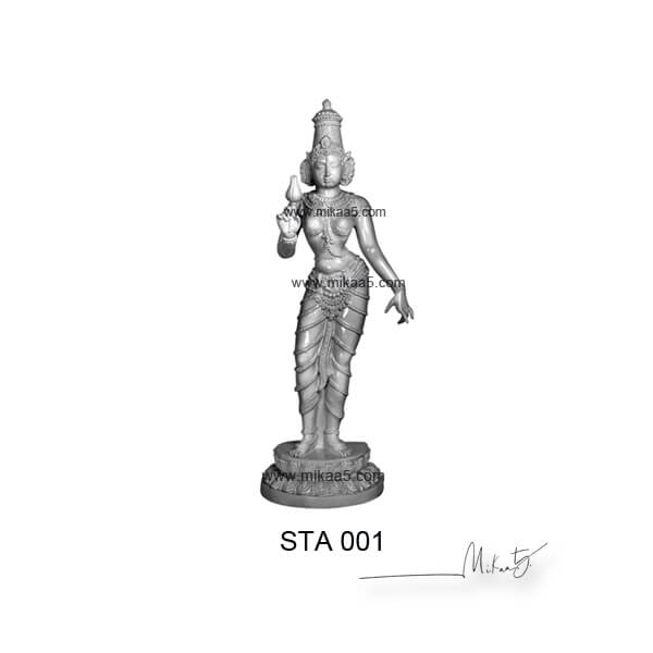 Elegant Sivagami Statue for Home